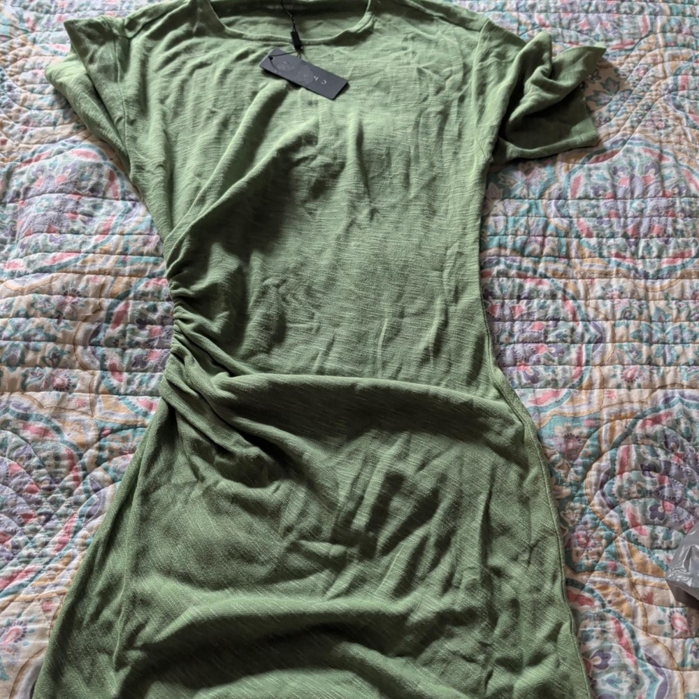 Chaser Green Midi Dress